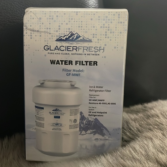 Brand New in Box $15 GLACIER FRESH GF-MWF Water Filter for GE Refrigerators - Picture 8 of 9